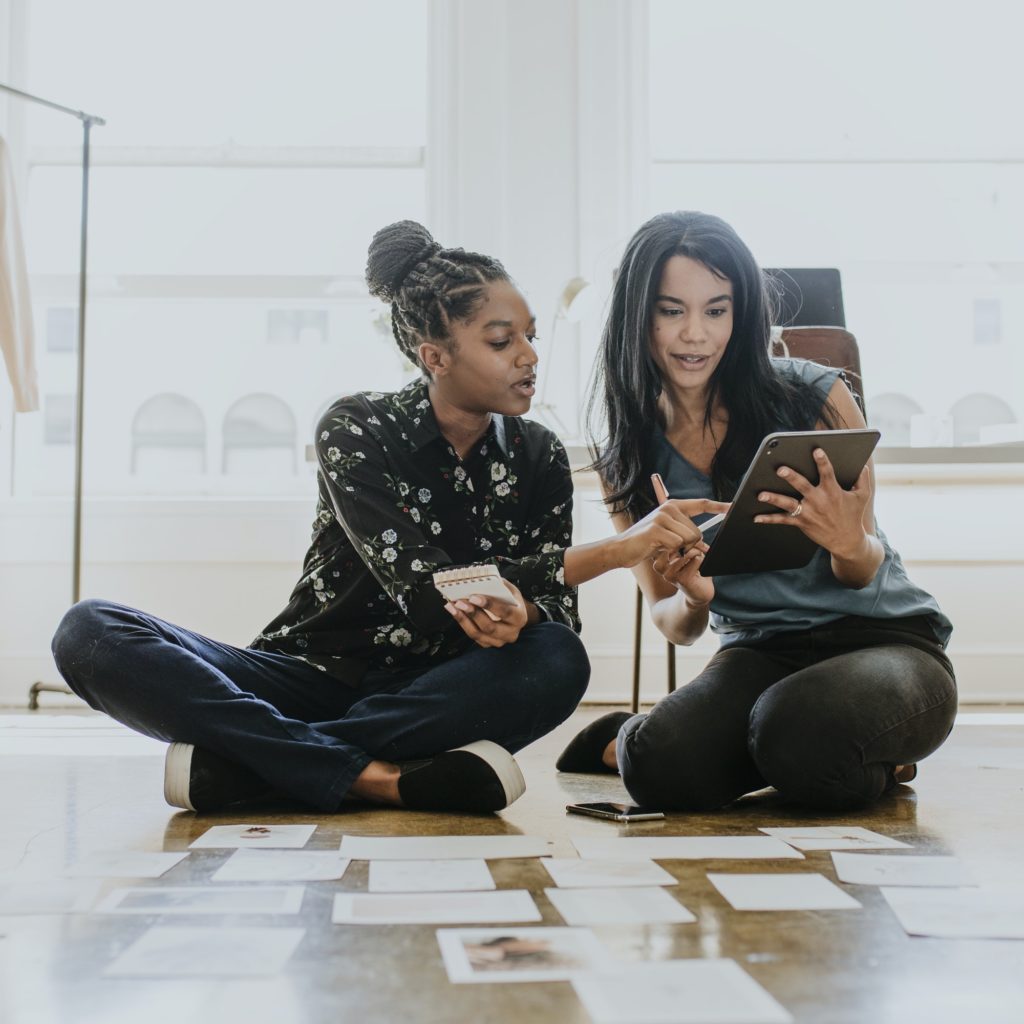 Designers working together